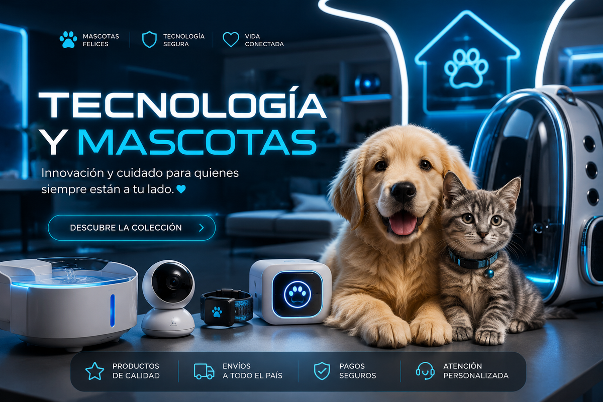 Tecnología y mascotas
