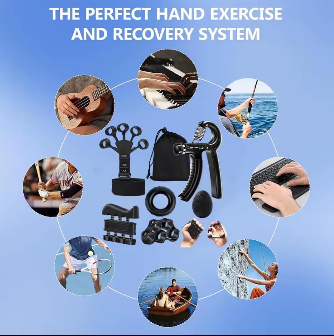 Hand grip, pack 5 tools para el antebrazo