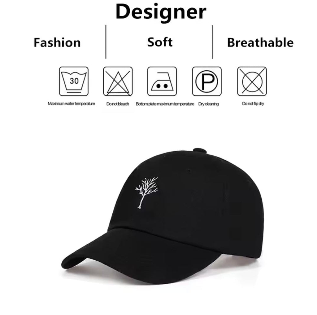 Gorra deportiva Gym con Tatuaje de arbol