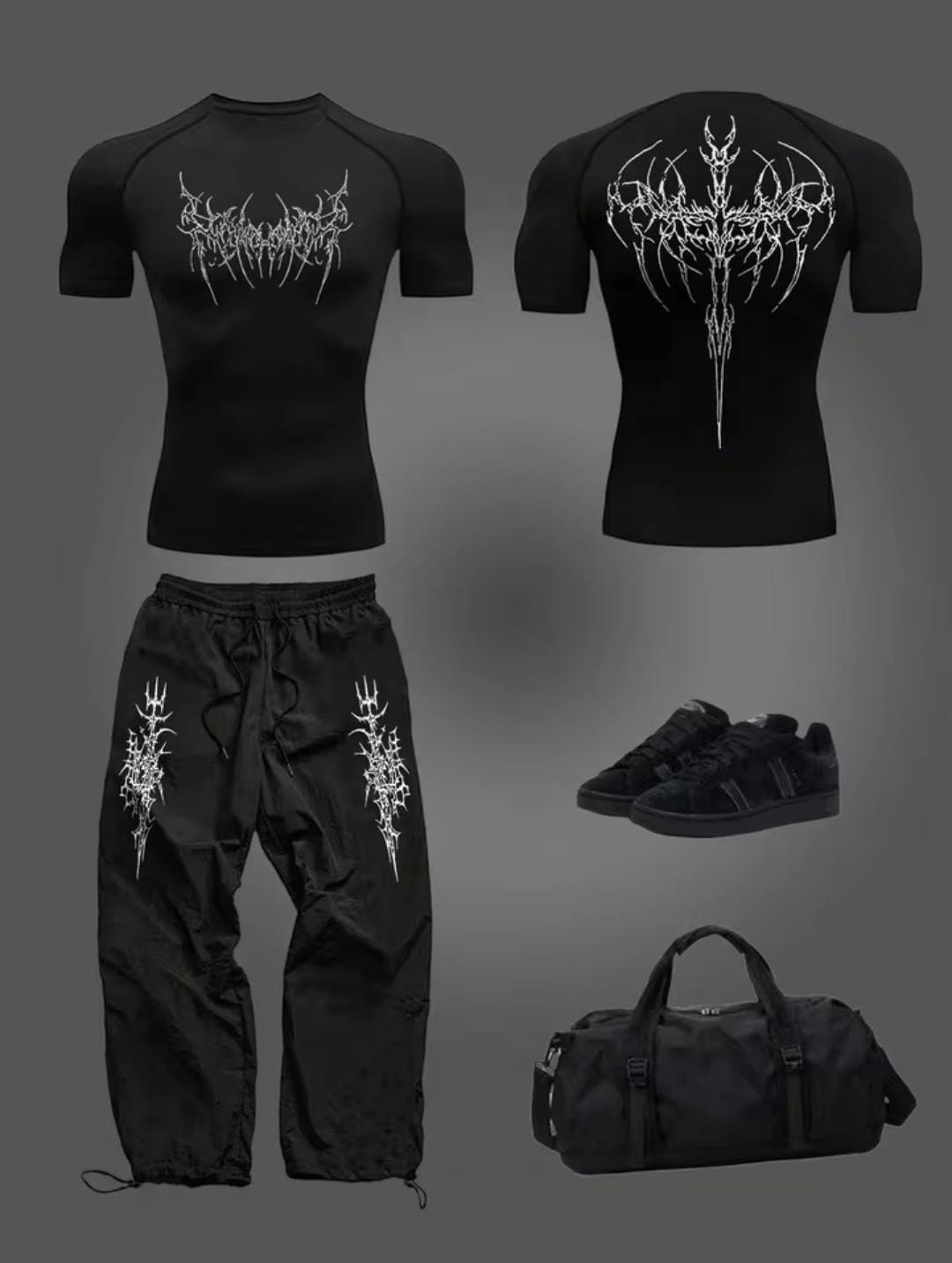 Ropa deportiva Pantalón + Camiseta Compresora en oferta para GYM