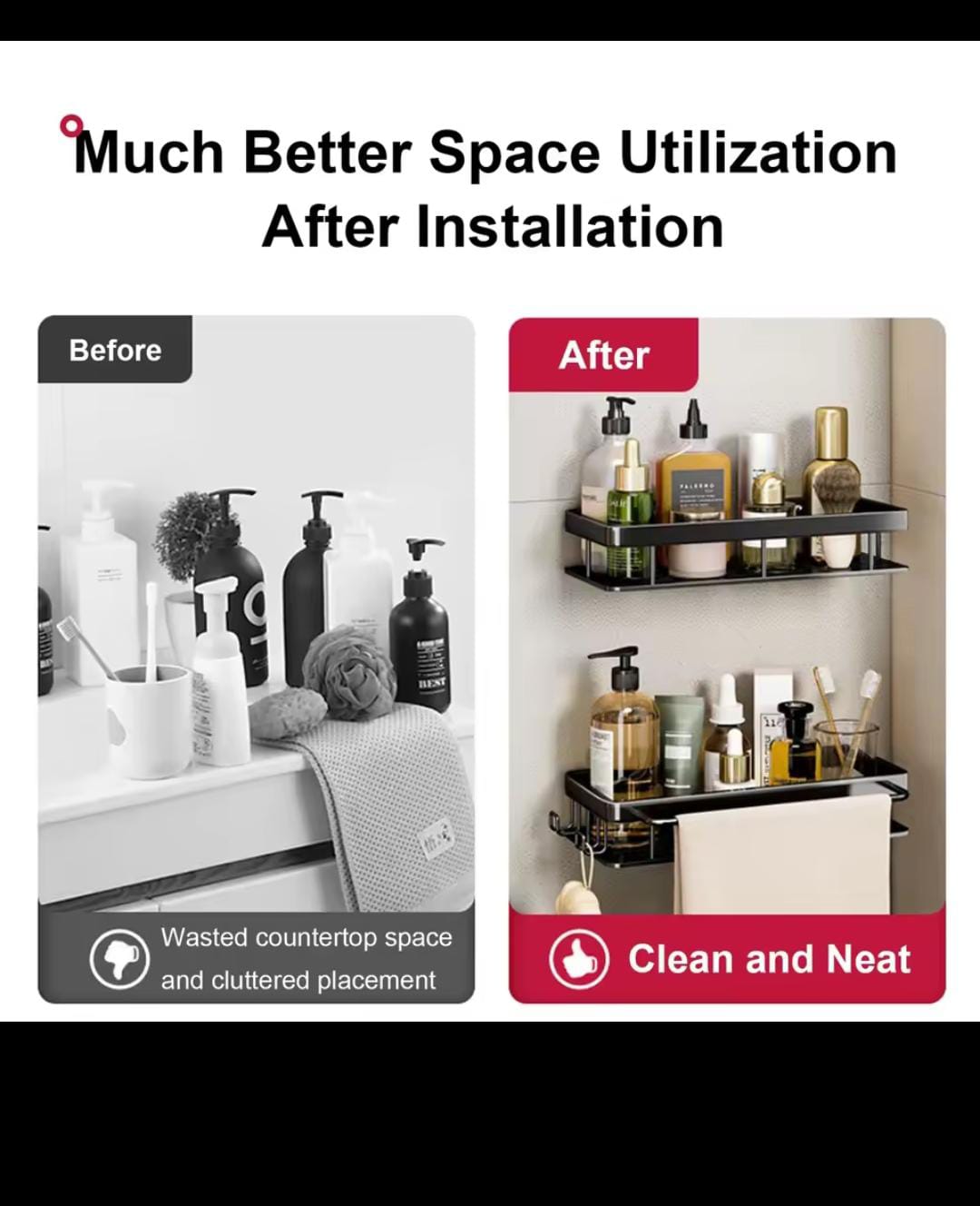 Estante para baño
