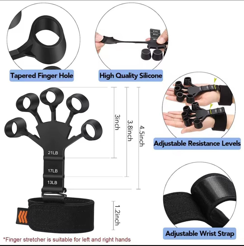 Hand grip, pack 5 tools para el antebrazo
