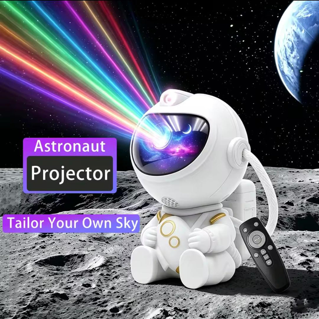 Proyector de estrellas y aurora boreal de colores, Astronauta LED